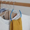 Gold/Silver/Blue Super Practical and Durable Scarf Display Storage Hanger Belt/Tie/Scarf Holder 3