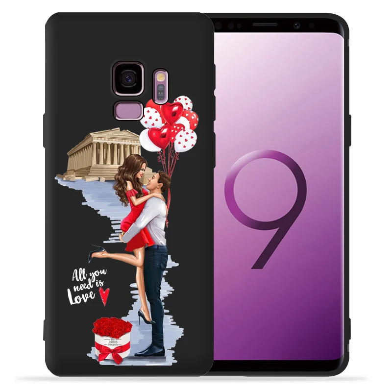 Сексуальная девушка Роскошный чехол для телефона samsung Galaxy S9 S8 S10 Plus S7 S6 Edge S10 Lite Note9 8 10 Pro чехол Etui