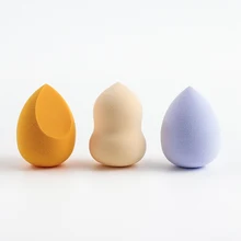 3 шт. косметический держатель для яиц, не латексный сухой влажный порошок двойного назначения, косметическая пуховка