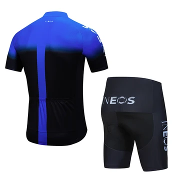 

2020 WHITE INEOS Cycling jersey 9D pad shorts Bike wear set Ropa Ciclismo Quick Dry Mens pro BICYCLING Maillot Culotte