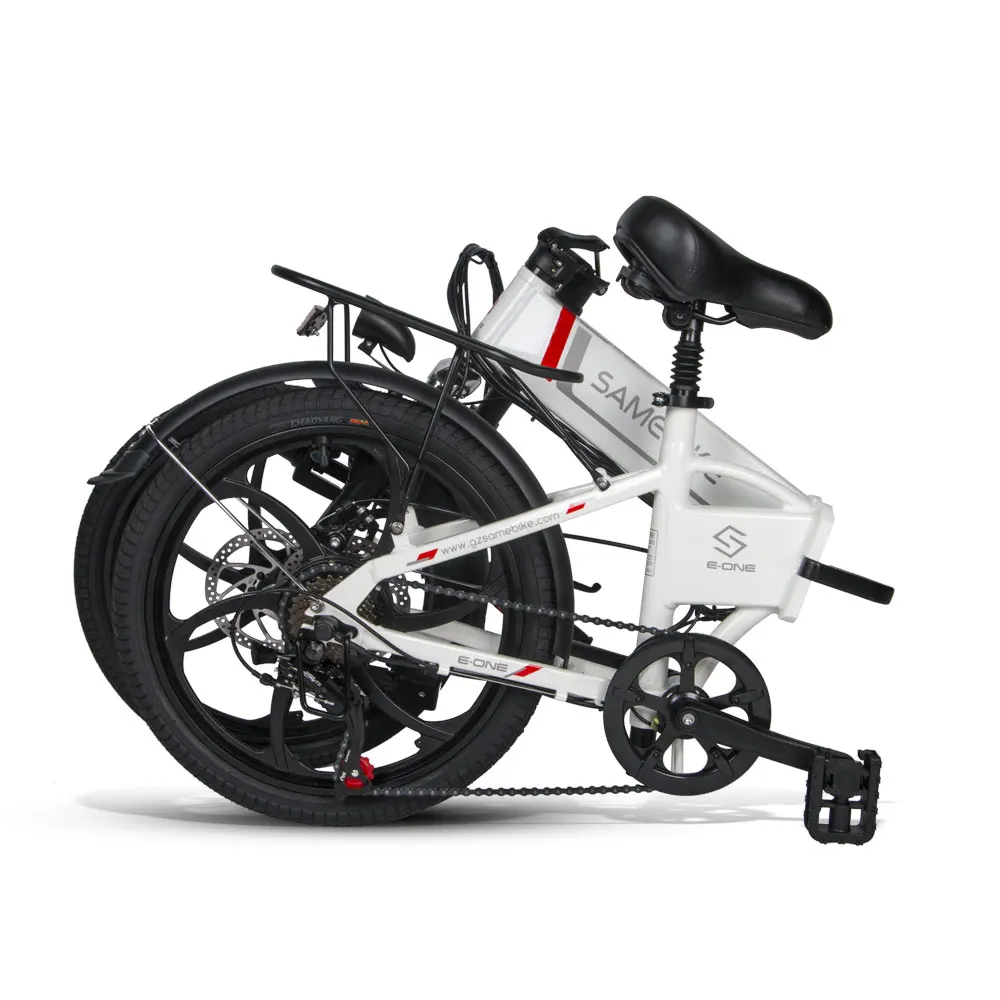 Samebike Smart Folding Electric Moped Bike 20LVXD30 E-bike 20 Inch Tire Speed Electric Bicycle