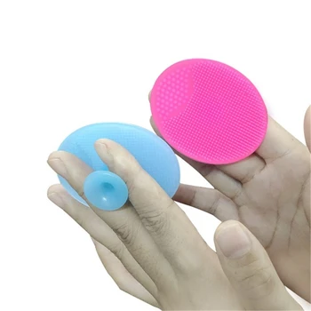 

1 pc Silicone Wash Pad Face Exfoliating SPA Blackhead Facial Cleansing Brush Baby Shower Cleansing Face Bathroom Accessories