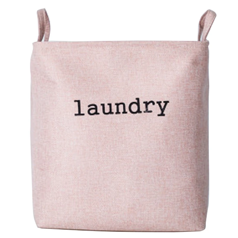 

Nordic Style Square Large Laundry Basket Folding Waterproof Toy Dirty Clothes Storage Basket Bathroom Storage Bucket Storage Bag
