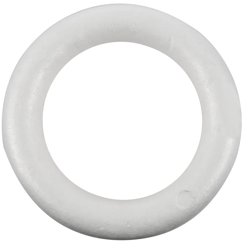 Кольцо из пенополистирола полный наружный диаметр около 25 см