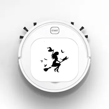 

Smart Sweeper Robot House Durable Power Floor Cleaning Robots Vacuum Cleaner 1800pa witch on a broomstick with cat switch