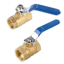 Женская нить Антивозрастной И коррозионностойкая латунная ручка газовый шаровой кран D15/D25