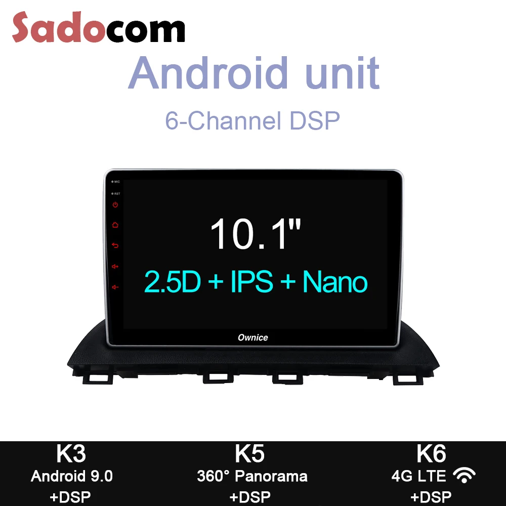 10," DSP автомобильный dvd-плеер 8 ядерный 64 Гб rom 4 Гб ram 4G LTE wifi gps Авторадио OBD2 ТВ Android 8,1 для Mazda 3 Axela