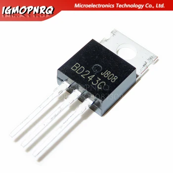 

10PCS BD243C BD243 100V 6A TO-220 Bipolar Transistors - BJT NPN General Purpose new original