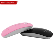 Беспроводная Bluetooth мышь, портативная маленькая компьютерная мышь Mause, 1600 dpi, оптическая 3D Розовая мышь для девочек, для Xiaomi, ноутбука, ПК, ноутбука