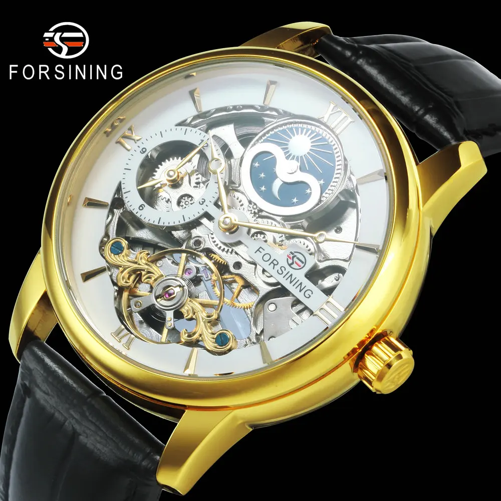 Часы наручные FORSINING Мужские автоматические Классические Механические с
