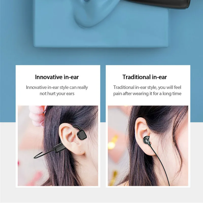 G1 Wireless Headphones Bone Conduction Earphone Bluetooth Outdoor Sport Headset with Microphone Handsfree Headsets for Xiaomi