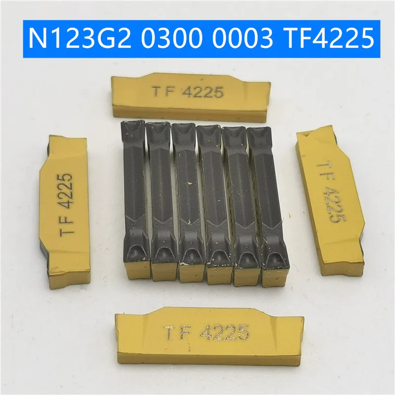 

20PCS N123G2 0300 0003 TF 4225 TF4225 Carbide Insert Turning Tool Turning Milling Cutter CNC Cutting Tool Slot Cutting