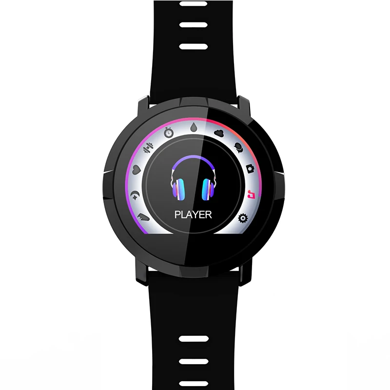 M29 водонепроницаемые Смарт-часы IP67 носимые устройства Bluetooth Шагомер монитор сердечного ритма многоцветной Дисплей Смарт-часы - Цвет: Smart Watch Black