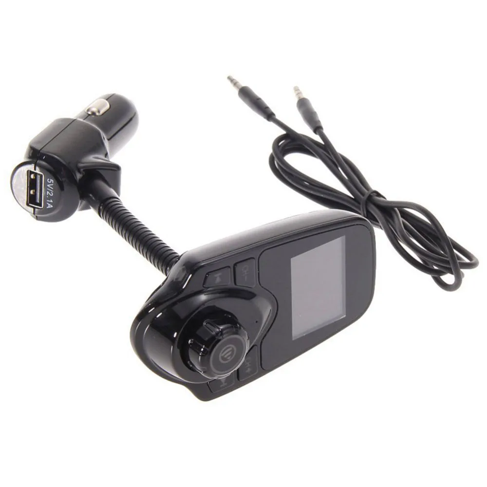 Handsfree Bluetooth автомобильный комплект T10 MP3 музыкальный плеер fm-передатчик 5В/2.1A USB Автомобильное зарядное устройство