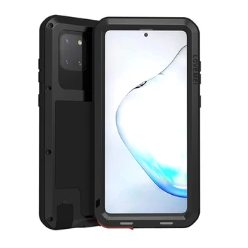 

Anti-Fall Case For Samsung Galaxy Note 10 Lite Metal Shockproof Cover Samsung Galaxy Note10 Lite Rugged Armor Full Body Case