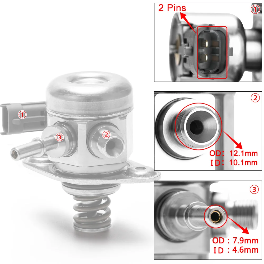 Vr-топливный насос высокого давления для 09-14 hyundai Sonata& 09-15 Kia Sorento UDW 353202G720 353202G730 353202G740 FPB117