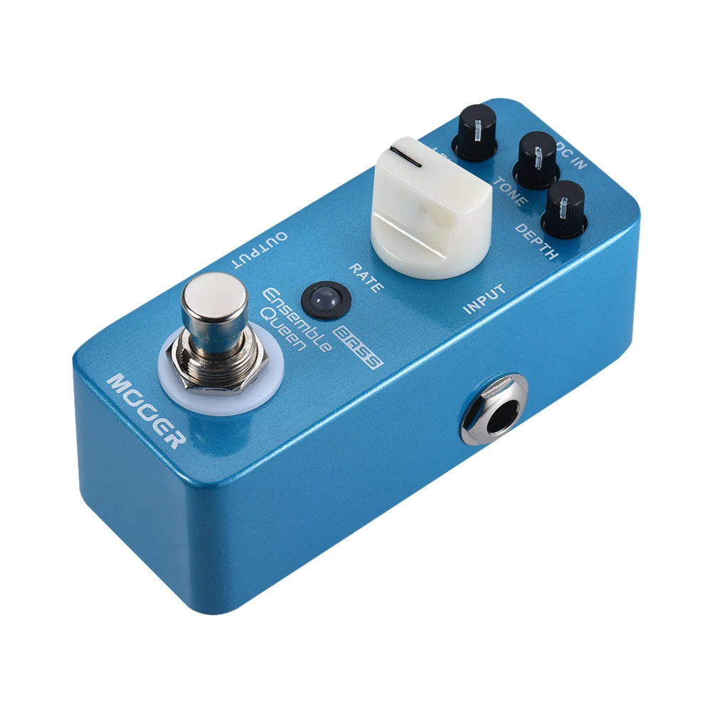 MOOER Ensemble Queen Bass Chorus Effect Pedal True Bypass Full Metal Shell guitar accessories