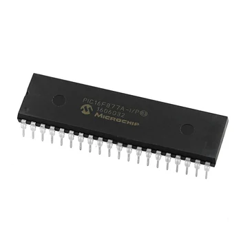 

10pcs/lot PIC16F877A-I/P original DIP-40 enhanced flash memory microcontroller 100% imported brand new