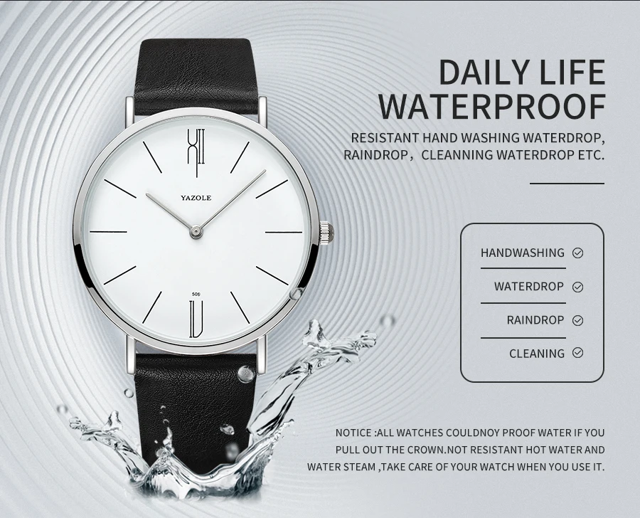 New Men's Watch Minimalist Modern Creative Quartz Watch For Men UltraThin Leather Casual Male Wristwatch Clock Relogio Masculino