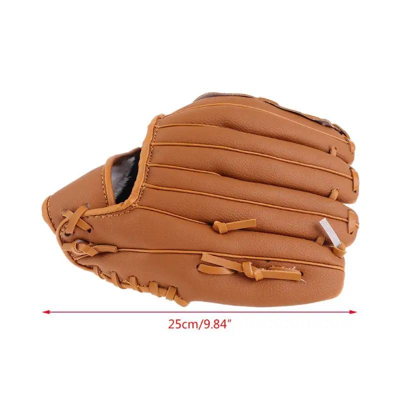 Top 10.5'' Baseball Glove Softball Mitts Training Practice Sports Outdoor Left Hand