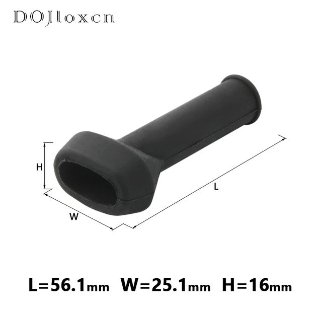 5 Pcs 2/3/4/5/6 Pin Waterproof Automotive Wire Cover Rubber Boot Cap For Amp Tyco Connector Series DJ7021-1.5 3p