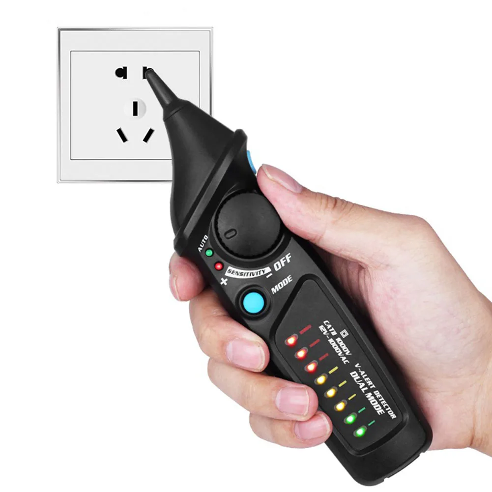 

Detector Voltage Tester Adjustable Circuit High Sensitivity Dual Modes Wire Judgment Indicator Led Pen Non Contt Electrical