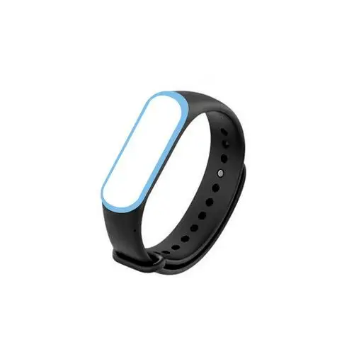 Разноцветный сменный ремешок для браслета Dobule mi Band 4, силиконовый водонепроницаемый браслет, сменный ремешок для Xiao mi band 4 - Цвет: 4