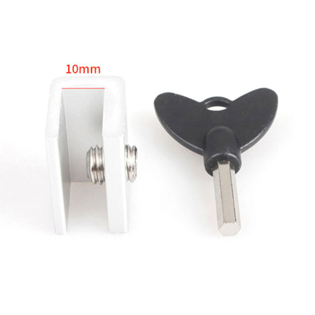 Protection Baby Safety Adjustable Sliding Window Locks Stop Aluminum Alloy  Security Lock With Keys Safety Window Lock