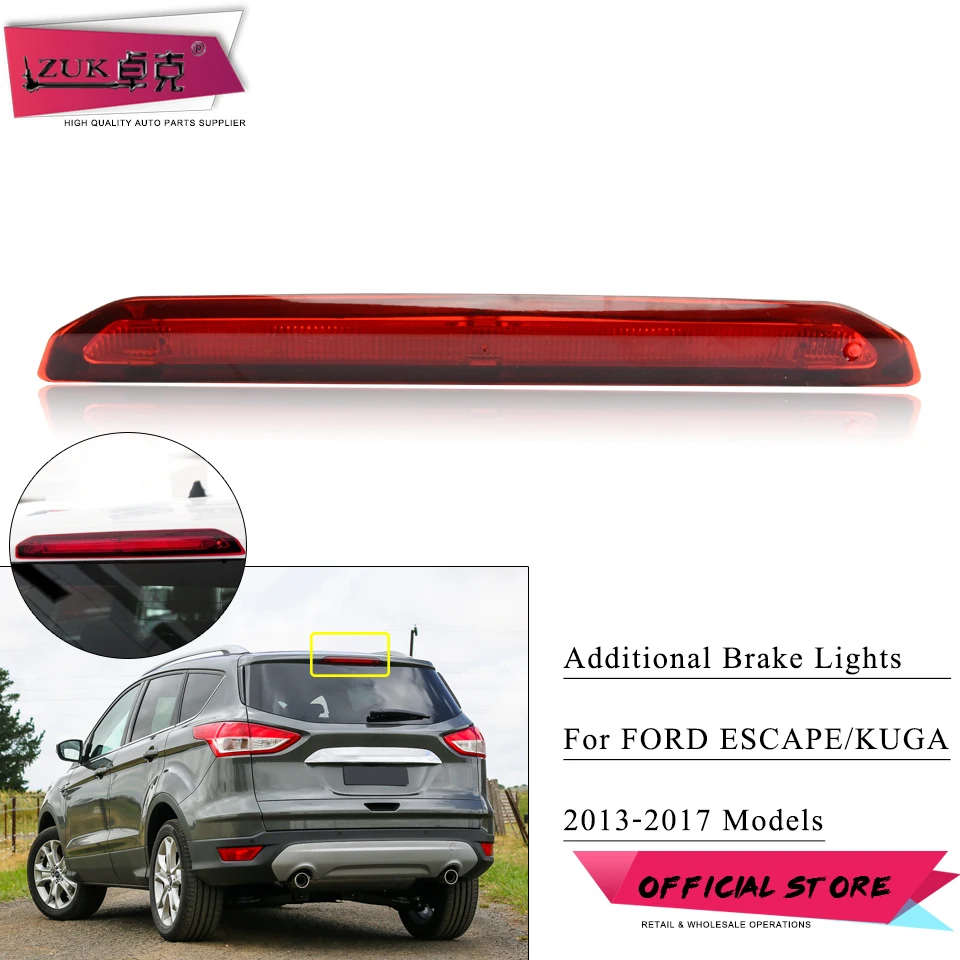 Zuk For Ford For Escape / Kuga 2013 2014 2015 2016 2017 Rear Additional