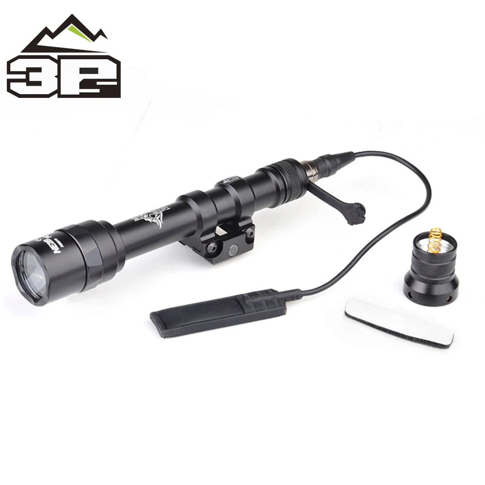 

Airsoft Night Evolution Weapon Flashlight M600AA Mini Scout Light For Hunting Outside Lights With Tactically Switching NE04063