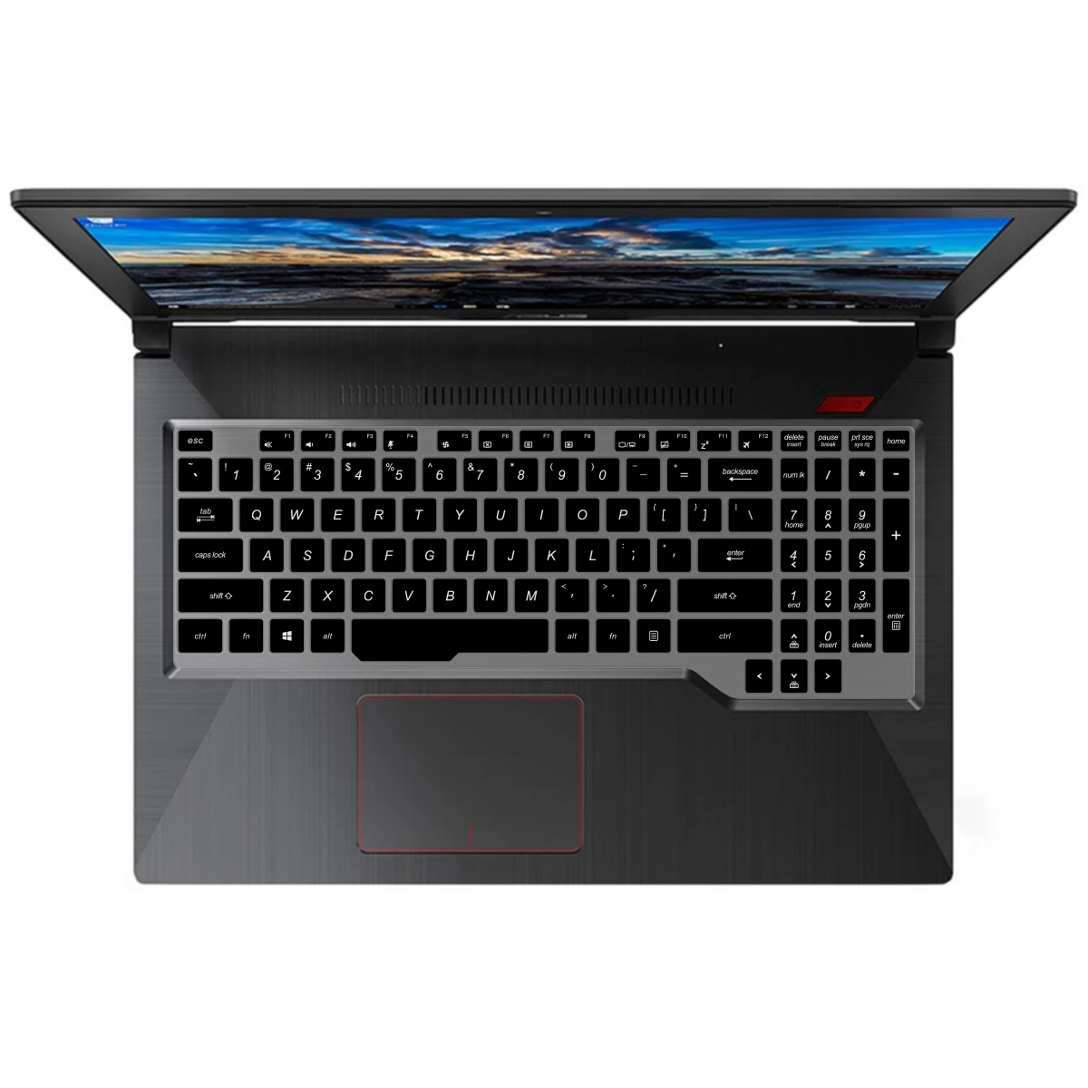 

HRH silicone Keyboard Cover Skin for ASUS laptop FX63V FZ63 ZX63 FX80 FX80GE