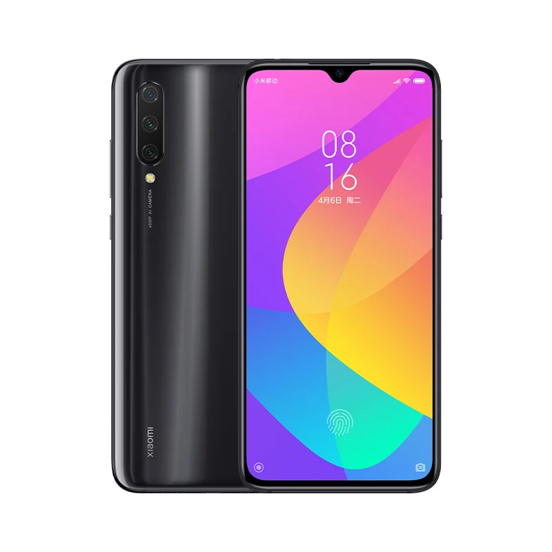 Глобальная ПЗУ Xiaomi Mi CC9 6 ГБ 64 Гб CC9 Смартфон Snapdragon 710 Восьмиядерный 32 МП фронтальная камера 6,3" 48MP Тройная камера 4030 мАч NFC - Цвет: Black