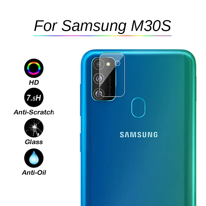 Защитная пленка для объектива задней камеры Samsung Galaxy M30s закаленное стекло 6 4