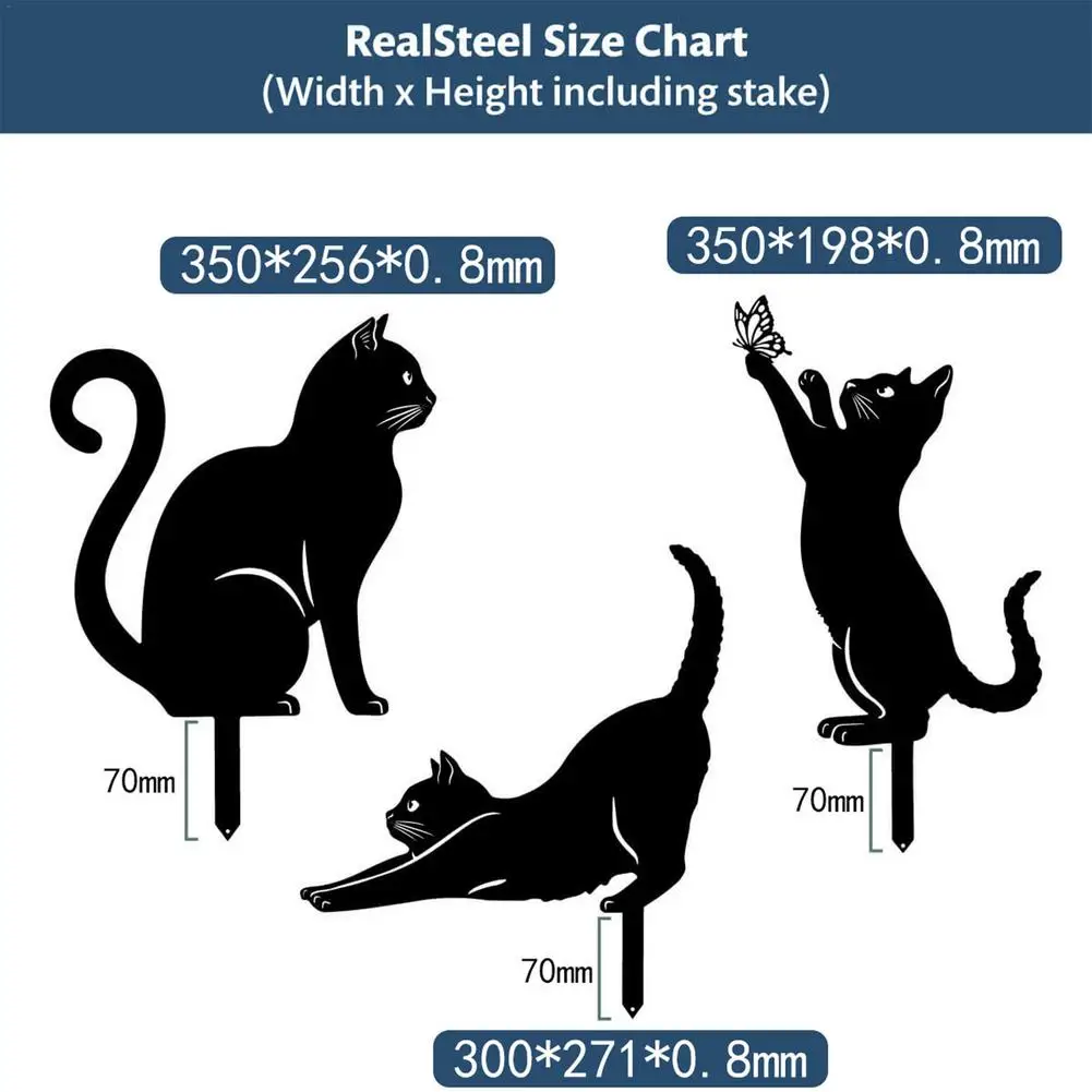 Nemesis Now - Three Wise Familiars - Figurines de chats noirs Ne pas