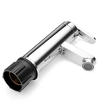 

1 PC Chrome Copper Water Faucet Single Handle Hot Cold Water Mix Faucets Wash Basin Sink Tap For Home Kitchen Bathroom