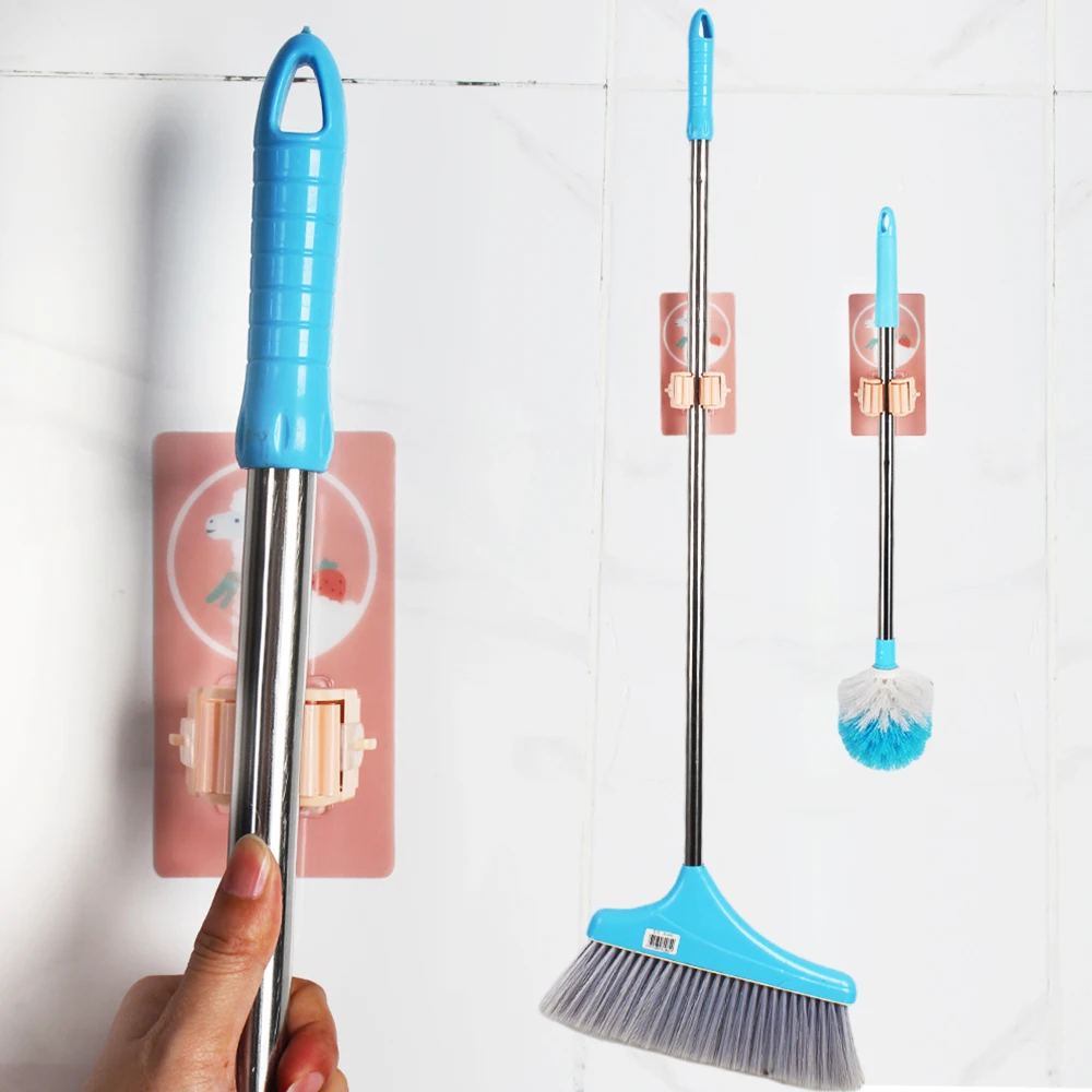 Держатель для швабры держатель карт метлы крючок прочный и бесшовный без штамповки зажим настенное