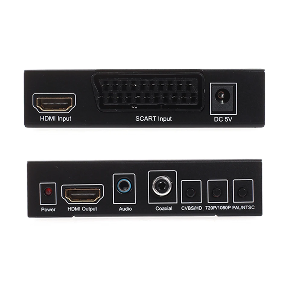 1080P Scart в HDMI конвертер аудио видео адаптер HDMI в SCART для HD tv Sky Box PS2 XBOX360 STB для смартфона HD tv DVD