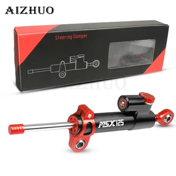 

Universal Aluminum Motorcycle Damper Steering Stabilize Safety Control For HONDA MSX 125 GROM/MSX125 2014-2018 2015 2016 2017