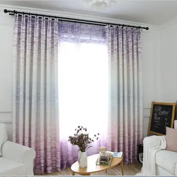 

Modern Nordic Simple Living Room Curtain Impression Wall Brick Bedroom Floating Window Cotton and Linen Cloth