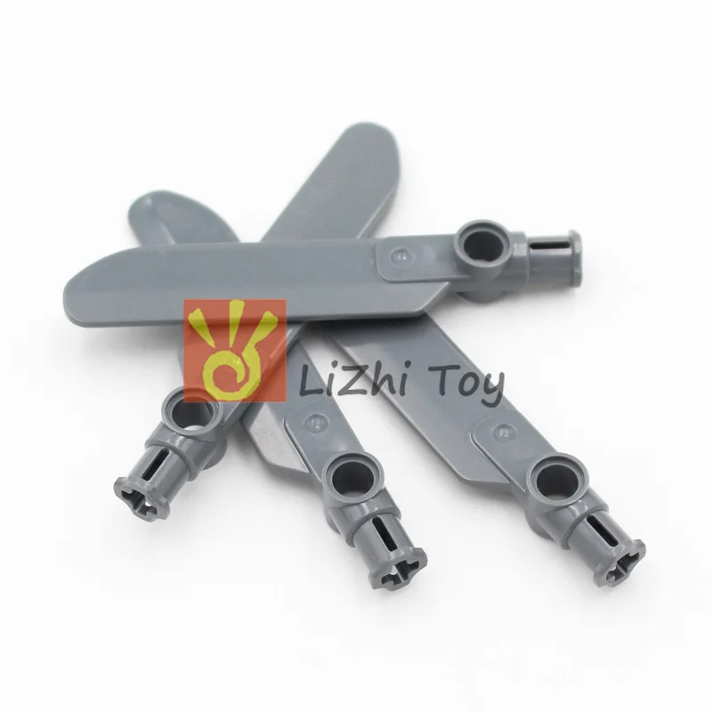 

Technic Rotor Blade Small with Axle and Pin Connector End 1*8 Brick Building Blocks Compatible Accessories Mechanical