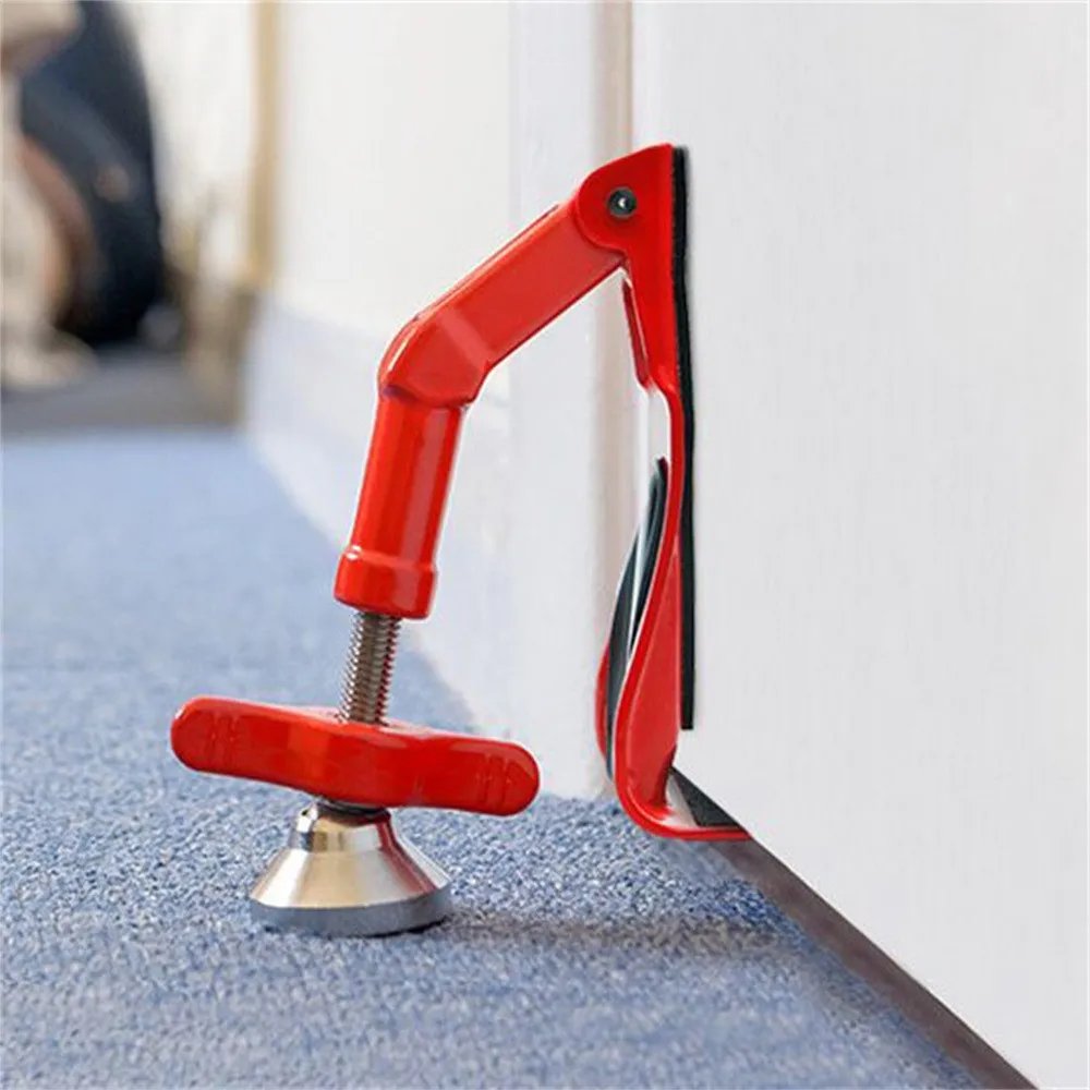 

Door Jammer A Portable Door Lock That Lets You Lock Any Door Locks Personal Protection Portable Security Device Female Safety