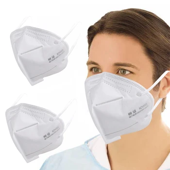 

N95 Respirator Mask With Breathing Valve Washable Cotton Activated Carbon Filter Pm2.5 Mouth Masks Anti Dust Allergy