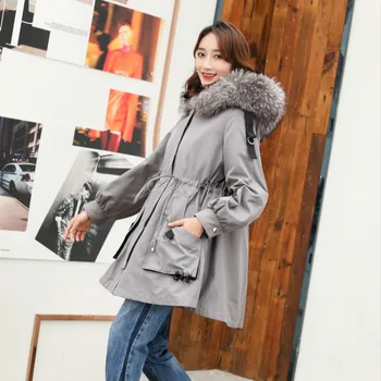 

Real Fur Coat Women Winter Coat Women Rex Rabbit Fur Coat Women Real Fur Parka Long Jacket Abrigos Mujer Invierno 2020 8907YY874