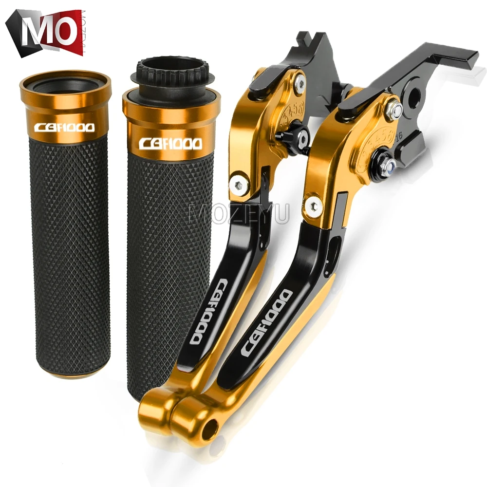 Для Honda CBF1000/CBF 1000 CBF1000 в 2006-2009 2010-2013 2011 2012 Мотоцикл с ЧПУ сцепные рычаги Руль ручками - Цвет: GL CBF1000 06-09