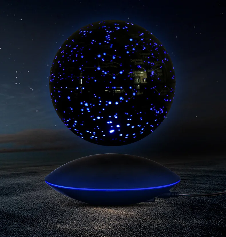Магнитный Созвездие электронный красочный левитационный Ночник Новинка Ночной светильник планетария лампы "с днем рождения" Luminaria