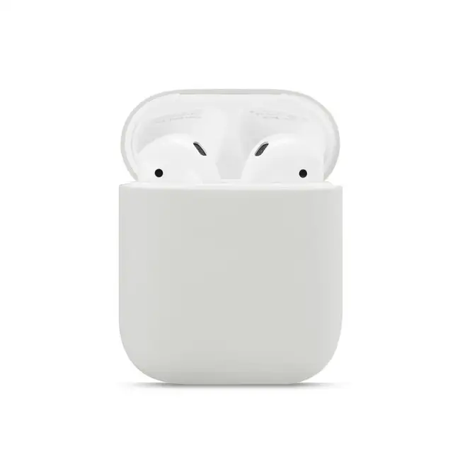 For Airpods 1/2 Soft Silicone Earphone Cover Air Pods Case Earpods Accessories Headset Protective Sleeve Apple Airpods 2 Case rocky