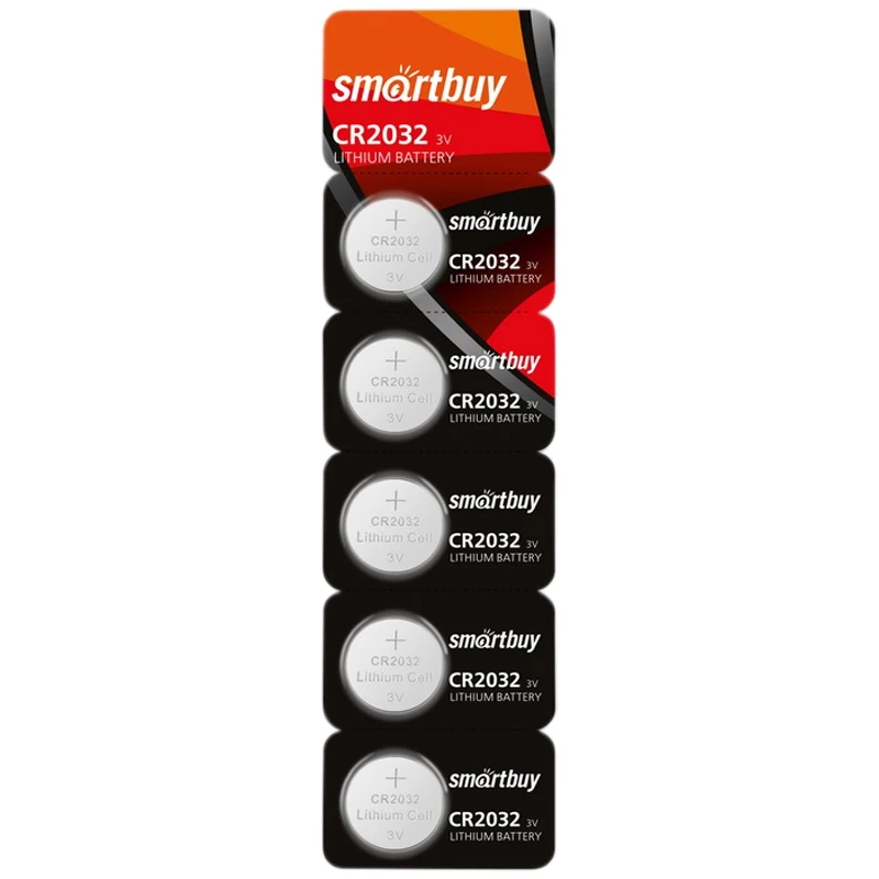 Батарейка SmartBuy CR2032 литиевая BC5 | Электроника