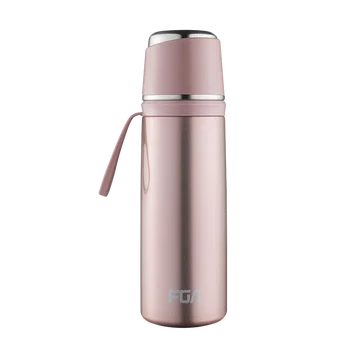 

Thermo Bottle 500ml Mug Stainless Steel Double Wall Vacuum Insulated Tumbler Simple Modern Slim Thermos Cover Portable KK60BW