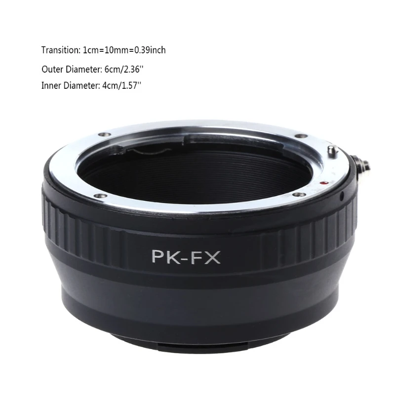 Круглое PK-FX переходное кольцо для объектива Pentax PK для камеры Fujifilm X Fuji X-Pro1