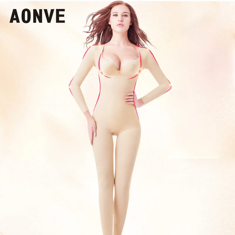 Online Aonve Modellierung Gurt Abnehmen Body Volle Körper Shapewear Öffnen Gabelung Ziehen Arm Beine Former Butt Heber Nahtlose Gürtel